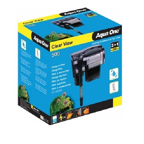 Buy Aqua One ClearView 500 Hang On Filter Fine Pebble Aquarium