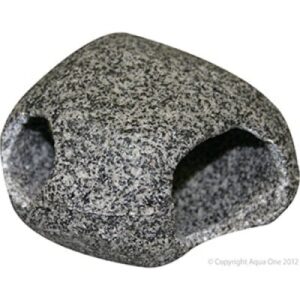 Aqua One Ornament Round Cave L 12.5x12x8cm Granite (37064)