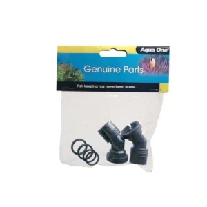 Aqua One Spare Part Tap Connector Elbow 2pk - Aquis 1050/1250 (10769N)