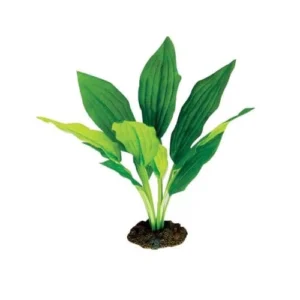 Aqua One Ornament Silk Plant Amazon Broad Leaf M 20cm (24114)