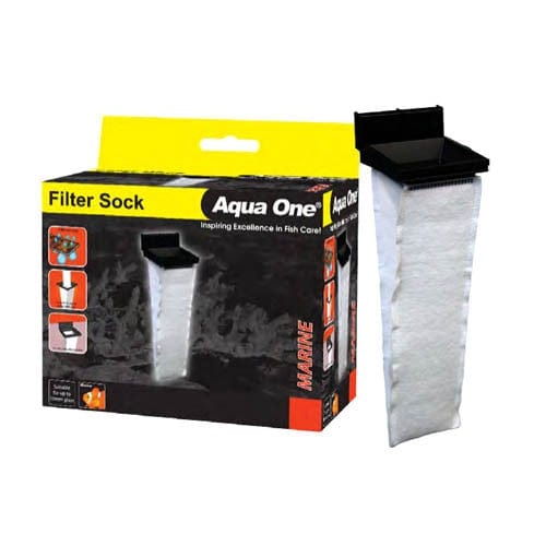 Buy Aqua One Filter Sock 10x10x37cm for Sump Systems Fine Pebble Aquarium