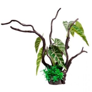 Aqua One Ornament Eco scape Green Philodendron Driftwood (28445)