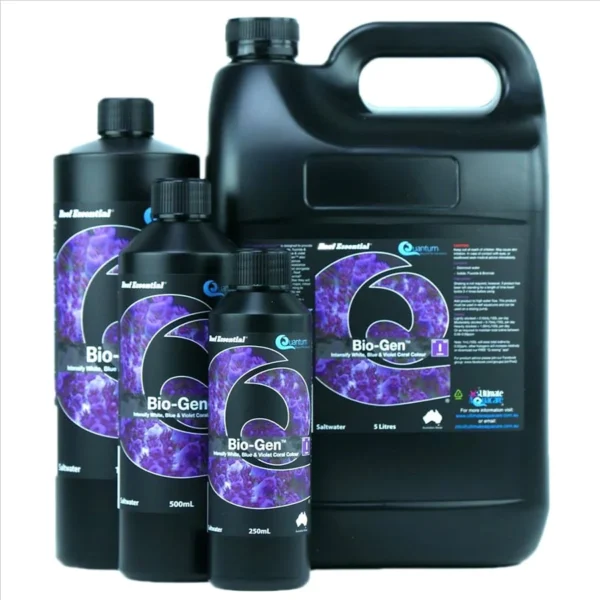 Quantum Reef Essential 500ml Bio-Gen – Intensify White, Blue and Violet ...