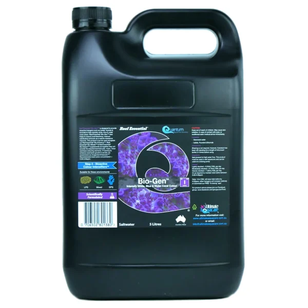 Buy Quantum Reef Essential 5 litres Bio-Gen - Intensify White, Blue and ...